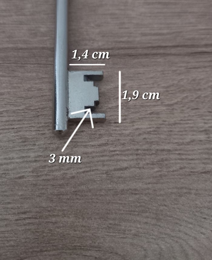 Clé en métal 9,6 cm / 132C4A " - photo numéro 7