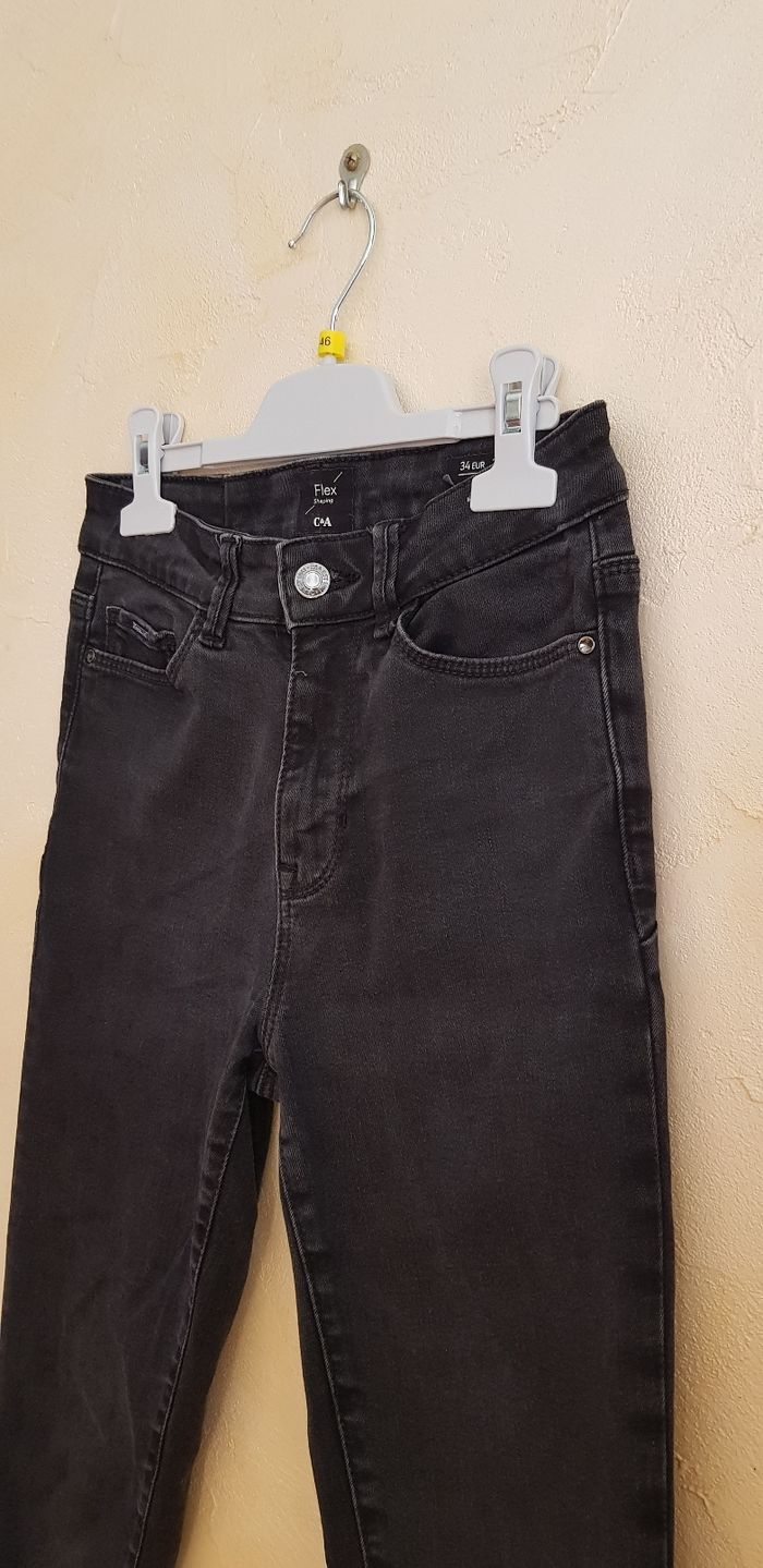 Jean noir Flex Shaping Skinny Taille 36 - photo numéro 2