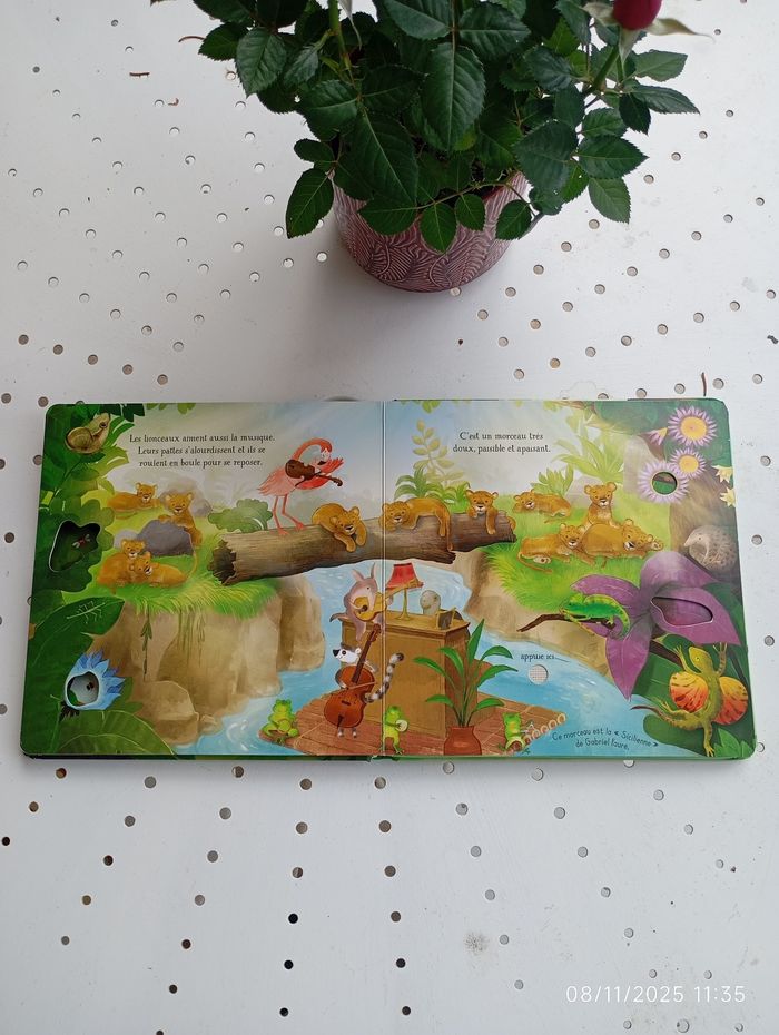 Livre sonore à toucher "douces mélodies" - photo numéro 4