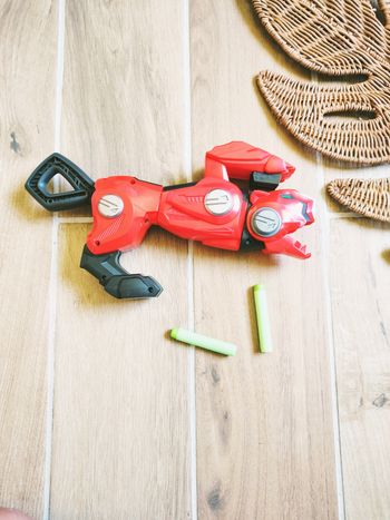 🙅 Power rangers beast morphers Pistolet blaster Guépard lanceur de fléchettes nerf