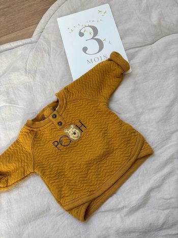 Pull 3 mois Winnie l’ourson