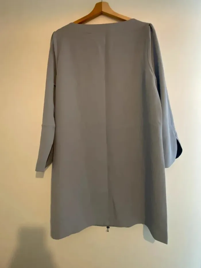 Robe oversize bleu clair Zara XL - photo numéro 6