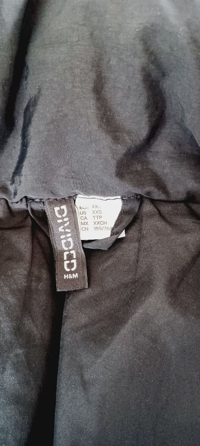 Doudoune femme taille xxs H&M divided - photo numéro 5