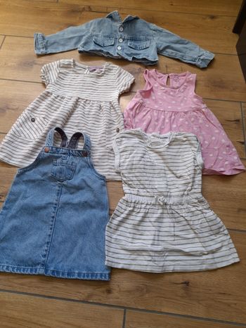 Lot de vêtements été fille 9 mois 