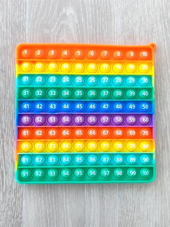 Jeu pop it pour compter