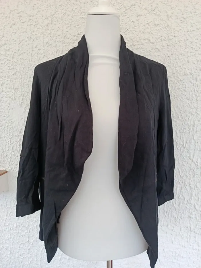 Blazer léger noir Promod taille M - photo numéro 5