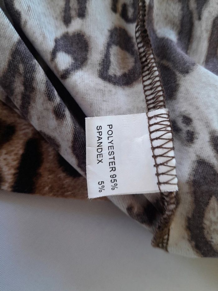 Veste capuche zip leopard brodé et strass Redial Luxury - photo numéro 5