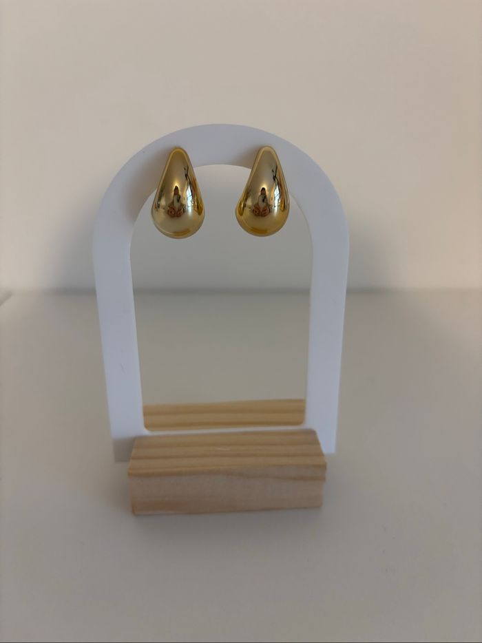 Boucles d’oreilles gouttes d’eau