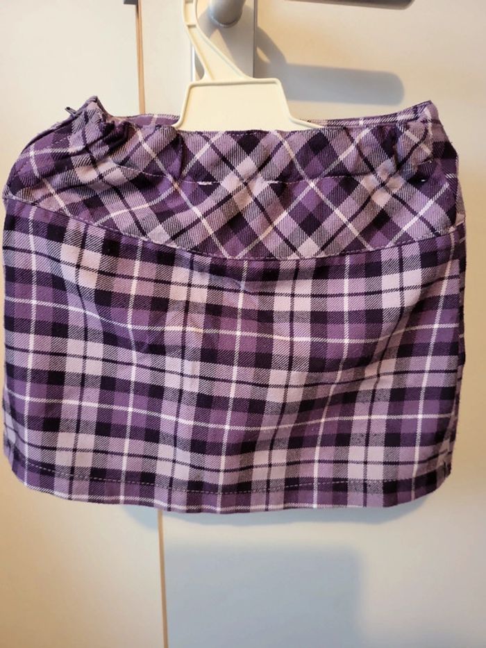 Ensemble pull et jupe plissée 3 ans lisa rose bon état - photo numéro 4