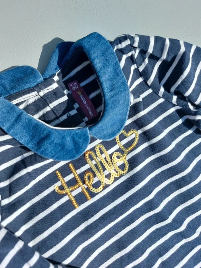Lot 5 t-shirts manches longues 24 mois - photo numéro 4