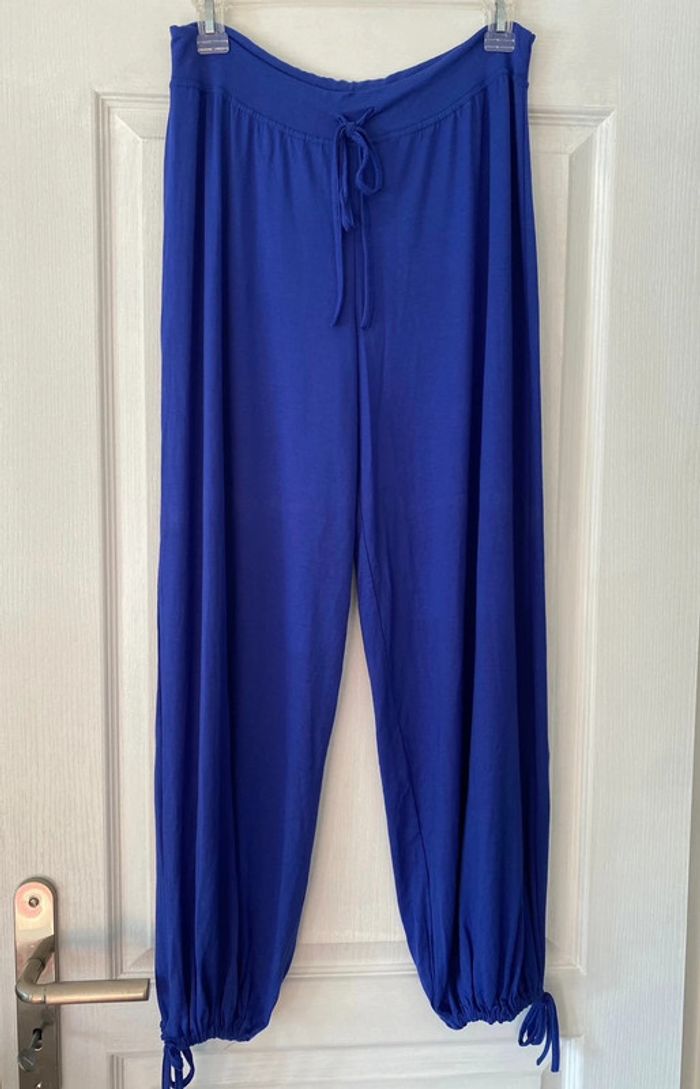 Pantalon bleu ample neuf taille unique - photo numéro 2