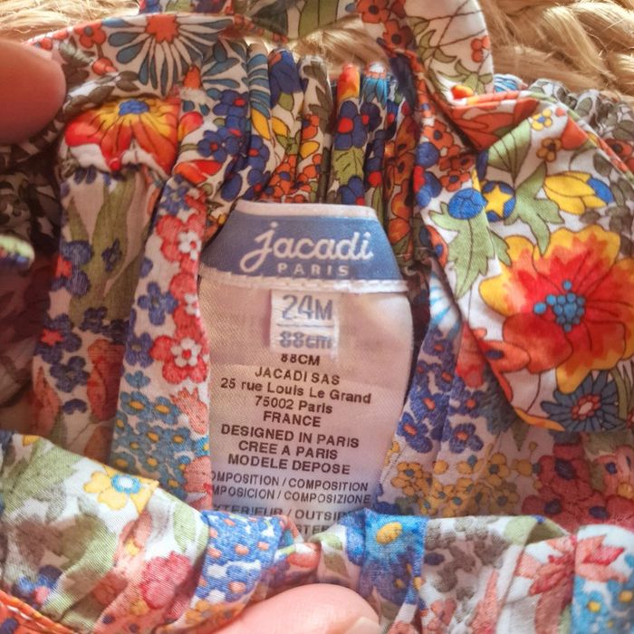 Robe liberty margareth Jacadi 24m - photo numéro 5