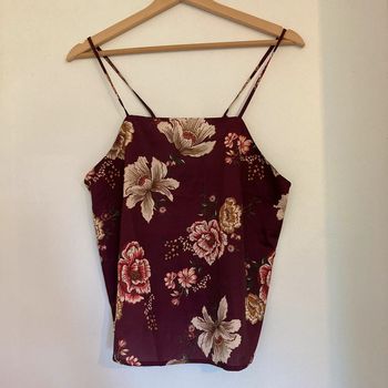 Débardeur à fleurs