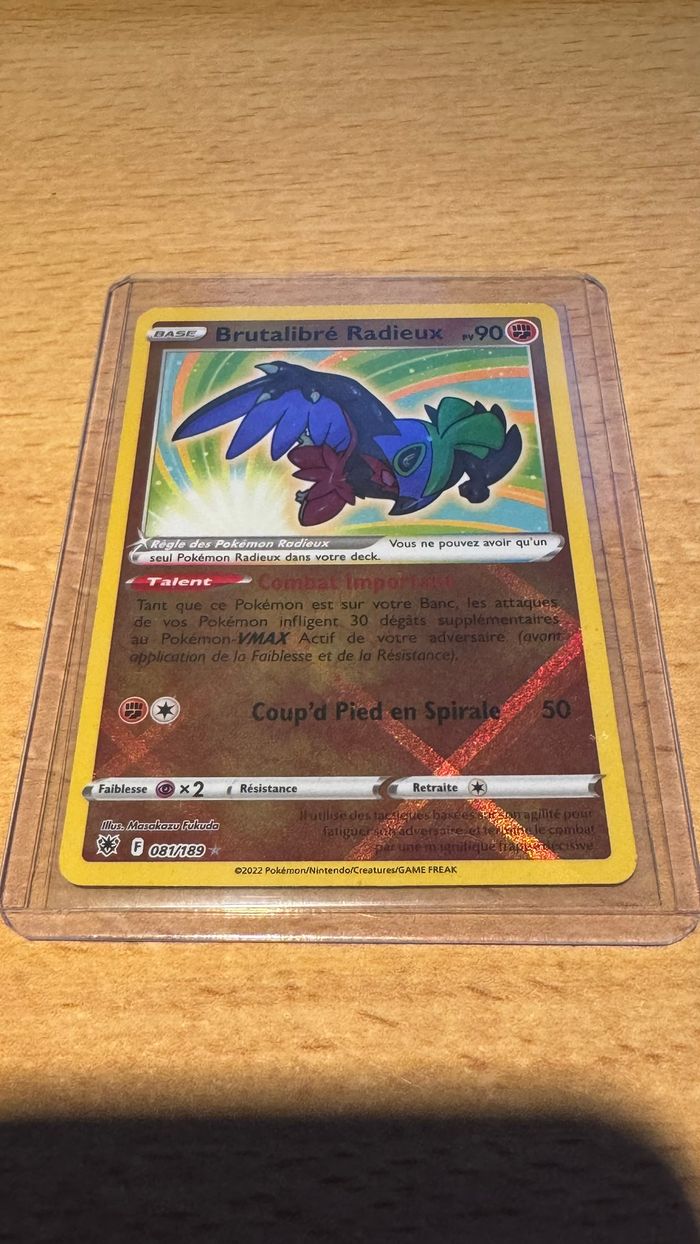Brutalibé radieux pokemon 21/189