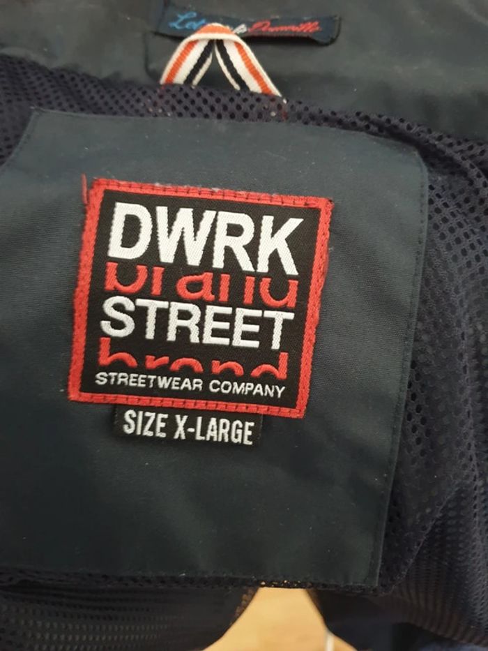 Veste coupe vent bleu Taille XL - photo numéro 4