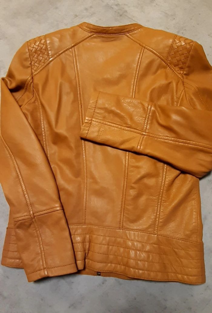 Blouson cuir féminin Promod - photo numéro 5
