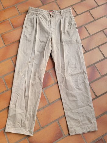 Pantalon habillé Chevignon costume chic old money