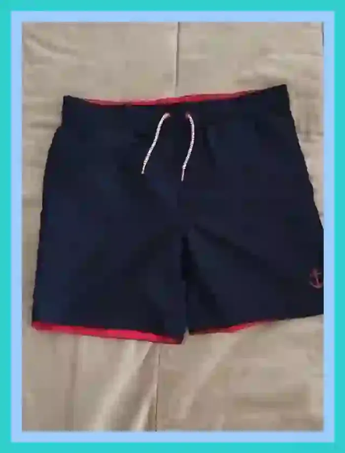 Short de plage Rebel Primark marine garçon 12 à 13 ans - photo numéro 6