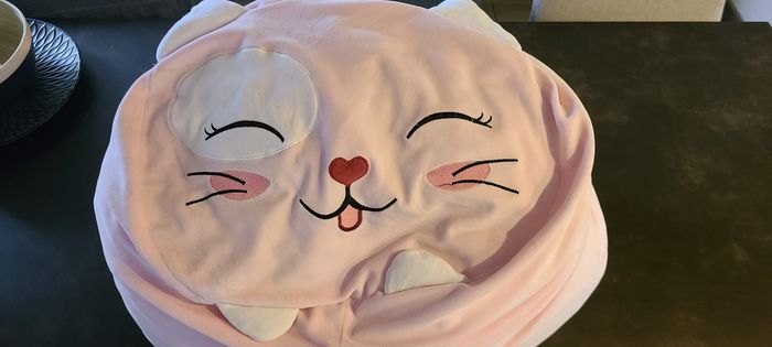 PELUCHE COUSSIN CHAT XXL