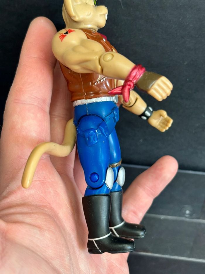 Figurine action figure vintage biker mice galoob souris de l’espace - photo numéro 3