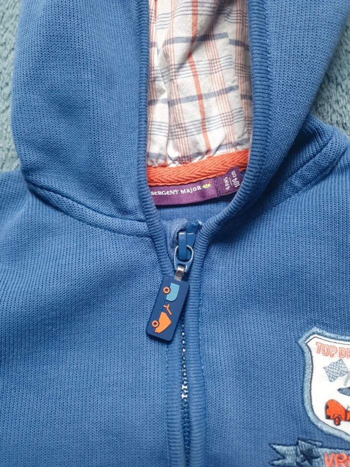 Veste à zip sergent major 4 ans garçon - photo numéro 3