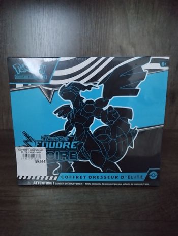 Pokémon, ETB Foudre Noire Ecarlate et violet EV11