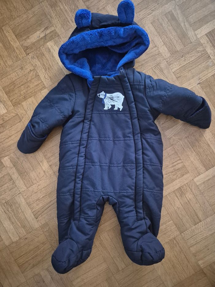 Combipilote bébé 0-3M avec gants