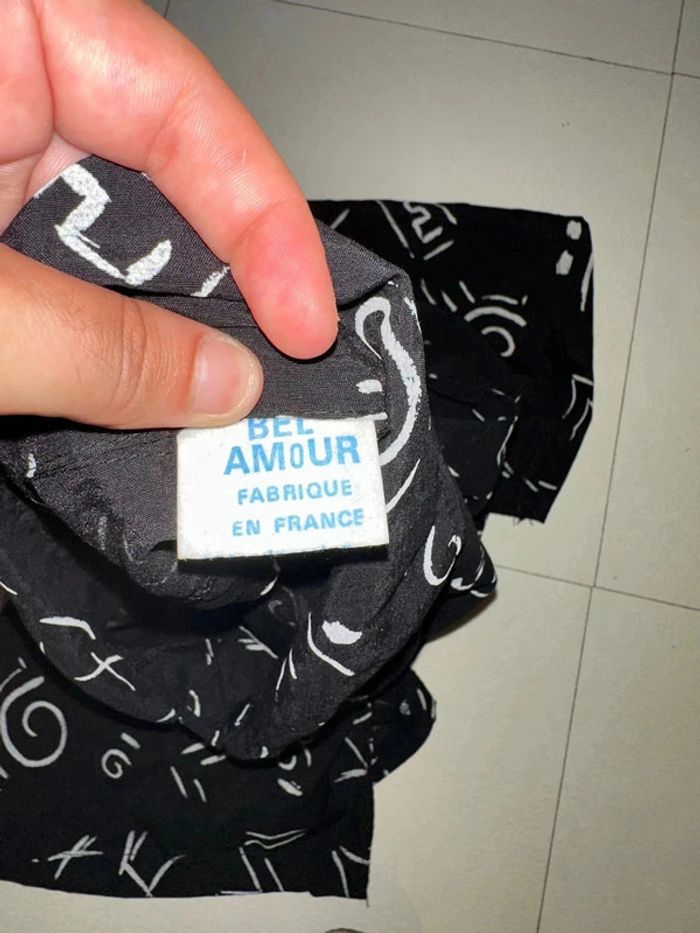 Chemisier noir taille Unique neuf - photo numéro 9
