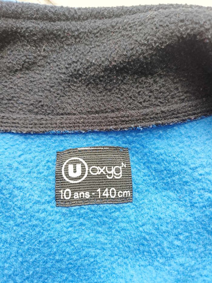 Gilet polaire bleu - photo numéro 2