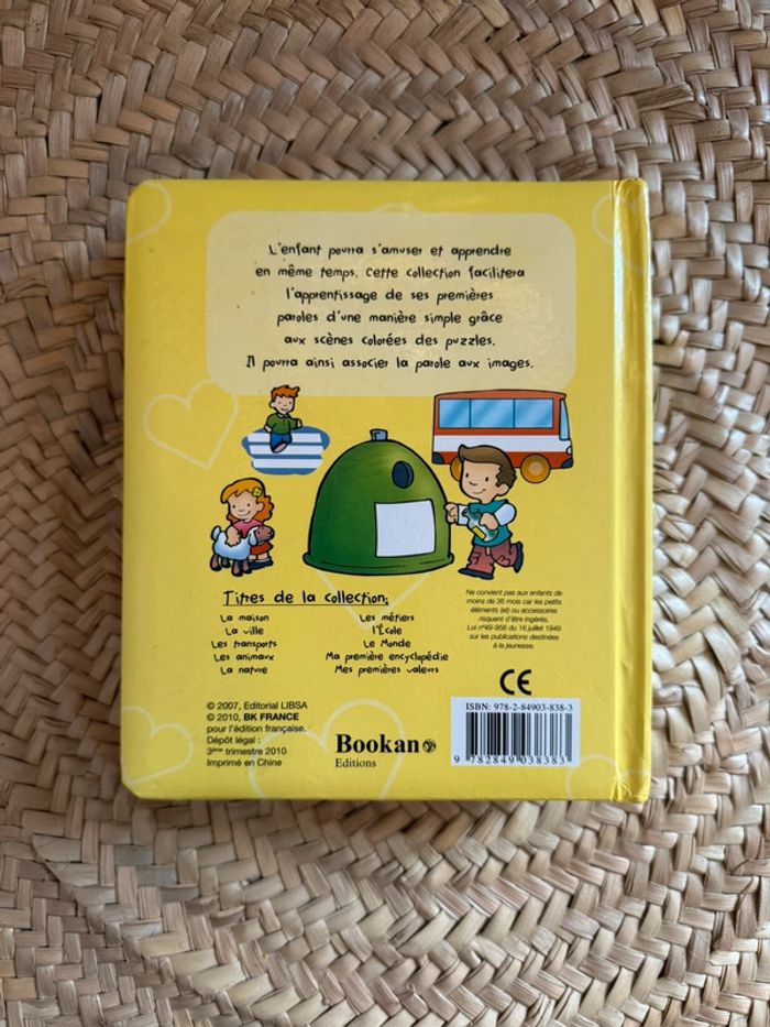 Livre Puzzle encyclopédie mes premières valeurs 🍒 - photo numéro 8