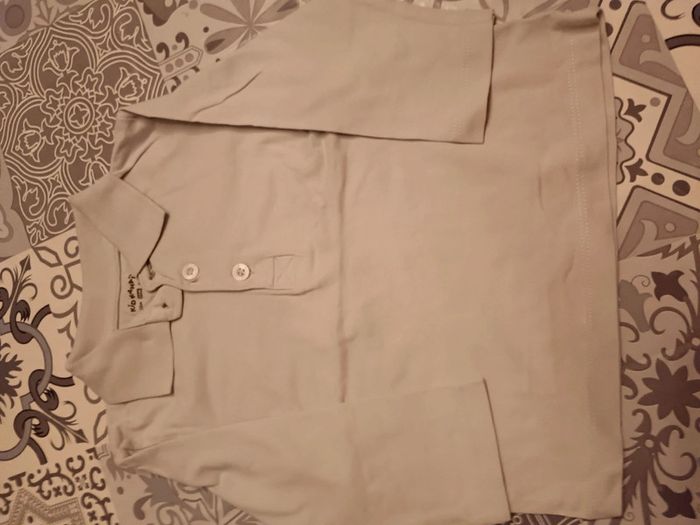 Polo bleu ciel
