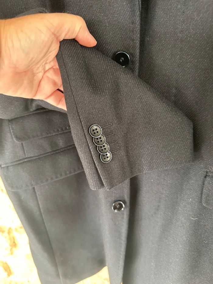 Pardessus Celio noir neuf T.L - photo numéro 4