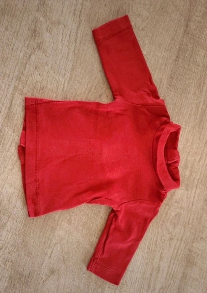 Maillots manches longues et 1 manches courtes bébé 1mois - photo numéro 4