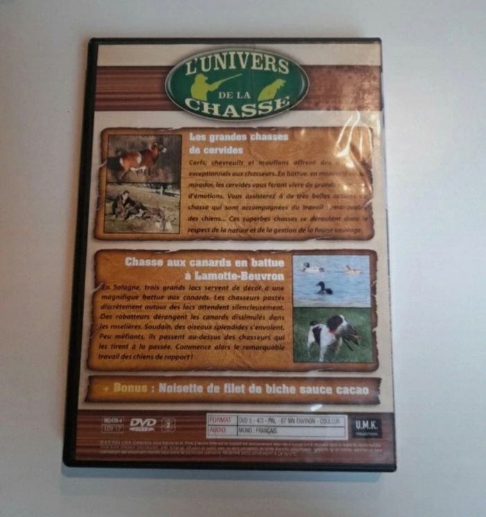 DVD l univers de la chasse - photo numéro 2