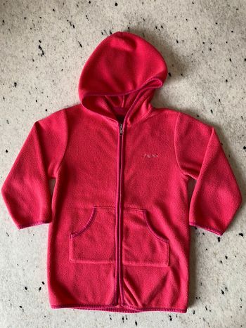 Robe de chambre polaire rose zippee La Cie LCDP