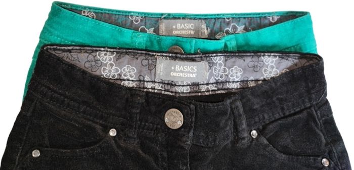 🌸 2 shorts en velours - Noir et Vert - Orchestra - 4 ans 🌸 - photo numéro 10
