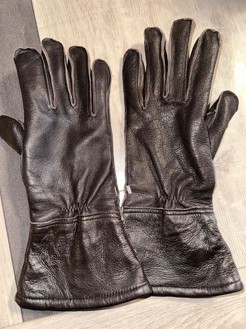 Gant en cuir de moto mixte