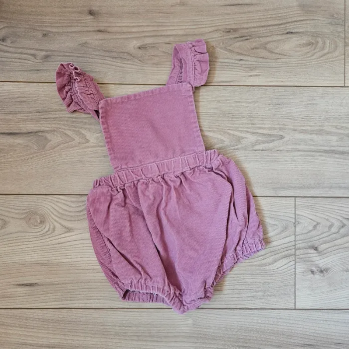 Barboteuse en velours 24 mois