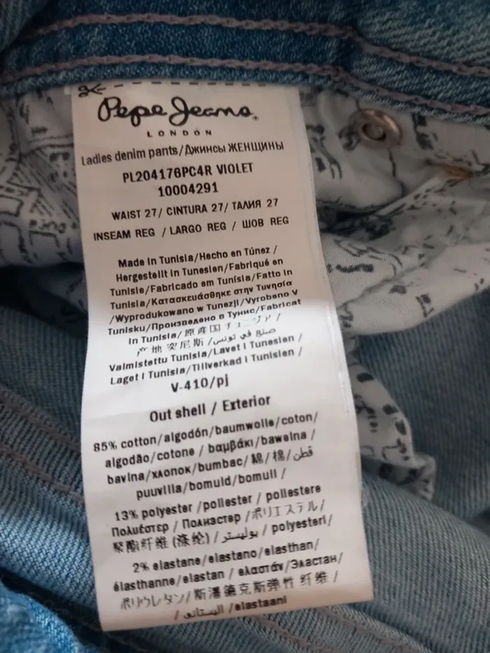 Jean Pepe Jeans taille 38 très bon état - photo numéro 5