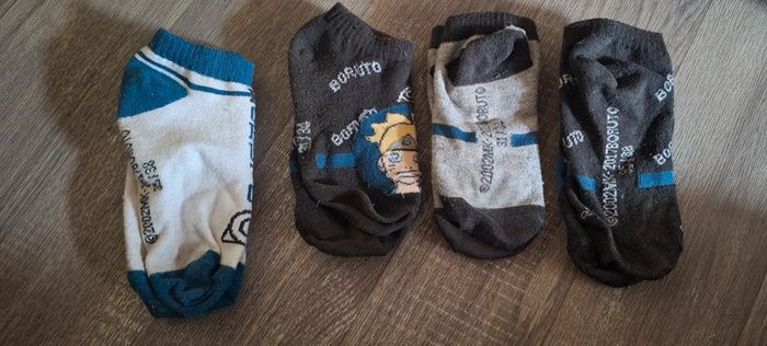 4 paires Socquettes Boruto Naruto - photo numéro 2