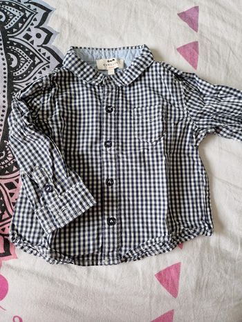 Chemise cyrillus 9 mois