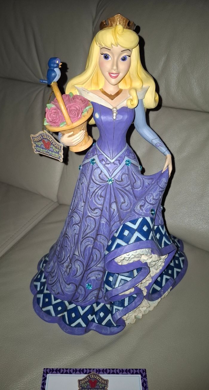 Très Grande figurine jim shore Aurore deluxe disney - photo numéro 2