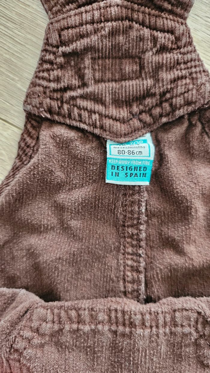 Salopette velours 2 ans - photo numéro 2