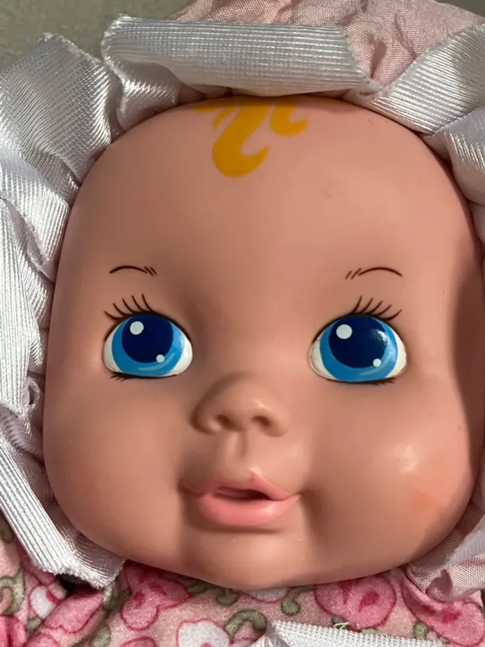 Poupée chiffon rose vintage de playskool à partir de 18 mois - photo numéro 3