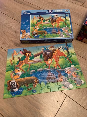 Puzzle bambi 63 pièces