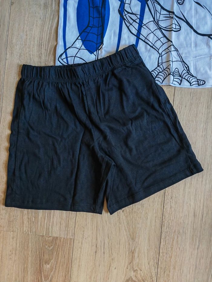 Pyjama 2 pièces été Spiderman 100% coton Neuf - photo numéro 5