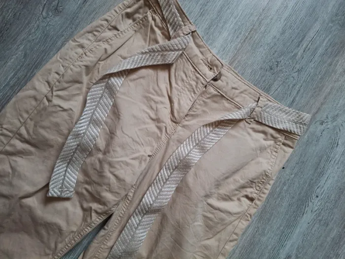 Pantalon femme beige - photo numéro 4