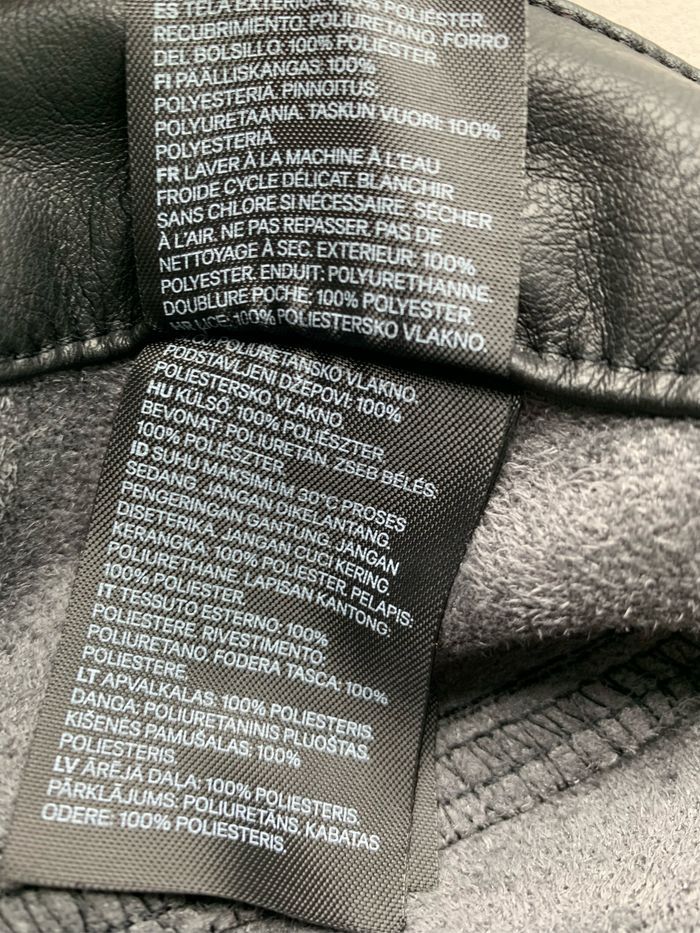Pantalon similicuir hetm 42 - photo numéro 4