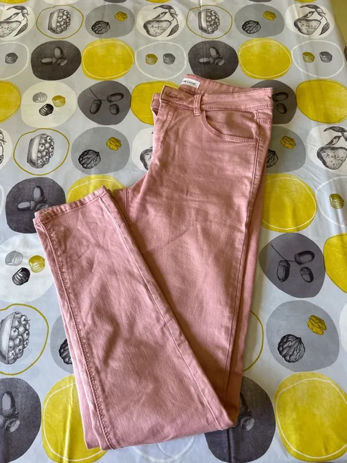 Jeans rose slim - photo numéro 2
