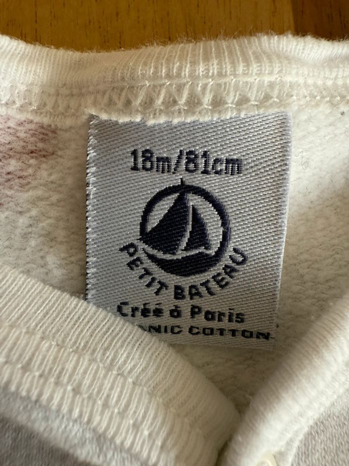 Grenouillère mi saison Petit Bateau 18 mois - photo numéro 4
